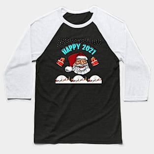 Сhristmas illustration with Santa Claus Baseball T-Shirt